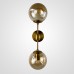Бра Modo Sconce 2 Globes Gold