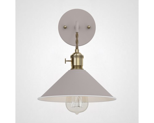 Бра с подвесным плафоном BRAID WALL Khaki