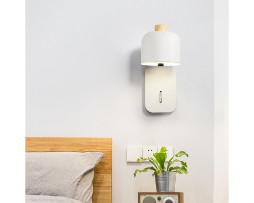 Настенный светильник STILLE Бело-Черный