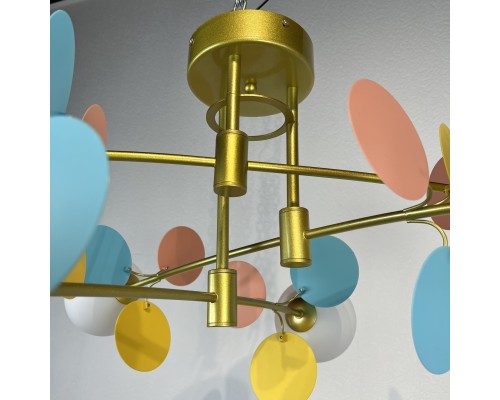 Потолочная люстра Light of MATISSE B D80 Gold Multicolor ImperiumLoft