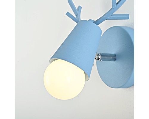 Бра с рожками DEER A Blue