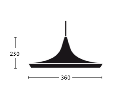 Люстра Beat Light Wide