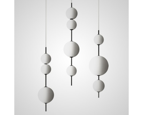 Подвесной светильник White beads Pendant D50 ImperiumLoft