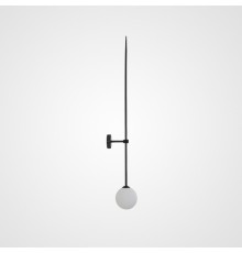 Настенный светильник LINES Ball 72 Black ImperiumLoft