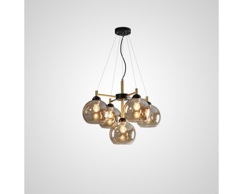 Подвесная люстра ETNA D57 Amber ImperiumLoft