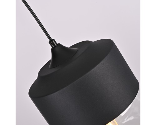 Подвесной светильник NORD A D18 Black/Transparent ImperiumLoft