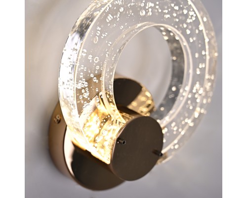 Бра Cleari Transparent Gold ImperiumLoft