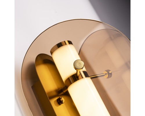 Настенный светильник LURE Янтарный ImperiumLoft