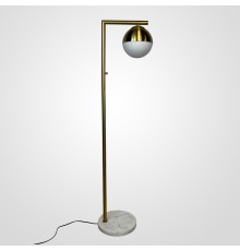Торшер Geneva Single Glass Globe Floor Lamp ImperiumLoft