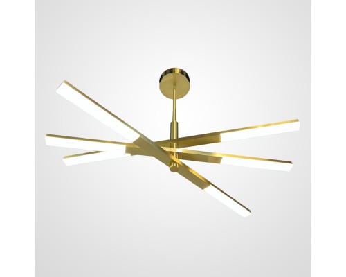 Люстра на штанге ORTON на 3 D96 Gold