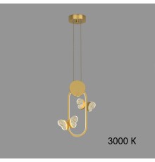 Подвесной светильник BABETTA GEOMETRY C Brass 3000К ImperiumLoft