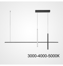 Подвесной светильник SQUIRREL L100 Black Трехцветный свет ImperiumLoft