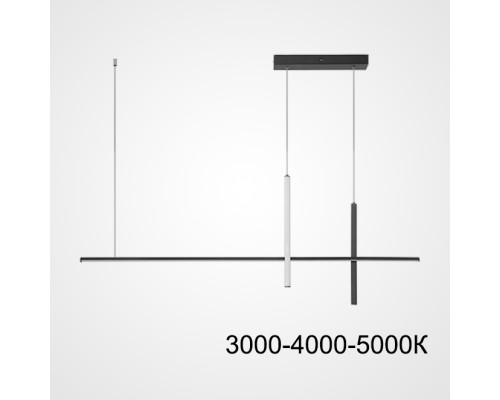 Подвесной светильник SQUIRREL L100 Black Трехцветный свет ImperiumLoft