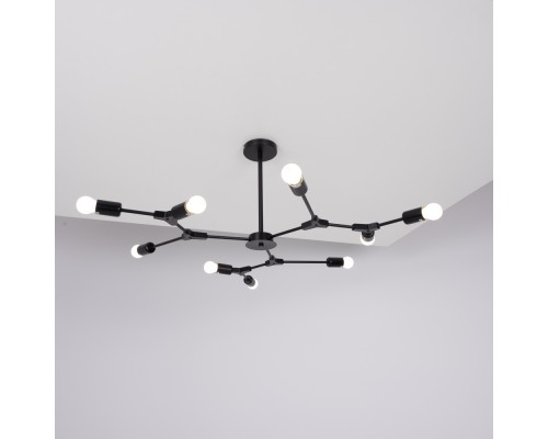 Люстра на штанге LATE D103 Black ImperiumLoft