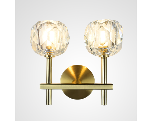 Бра Boule de Cristal Double Sconce Brass