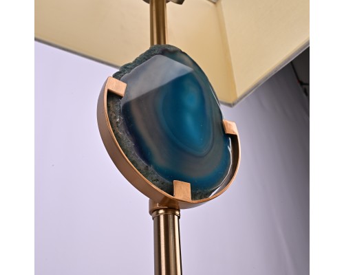 Настольная лампа Blue Agate Table Lamp ImperiumLoft