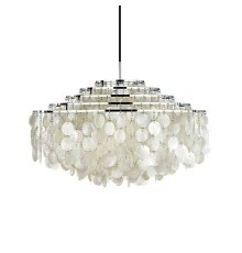 Подвесной светильник Elite Luxury D80 Chrome ImperiumLoft