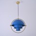 Подвесной светильник Louis Weisdorff Multi-lite Pendant Blue ImperiumLoft