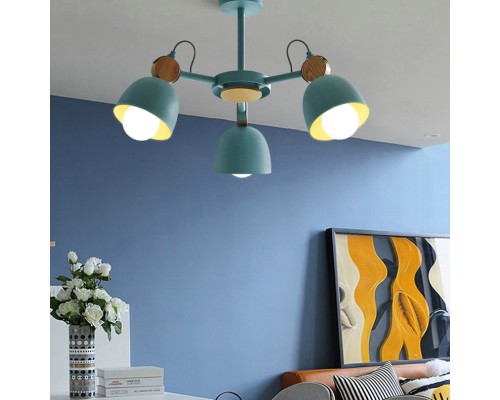 Люстра на штанге ROLLA 6 Gray