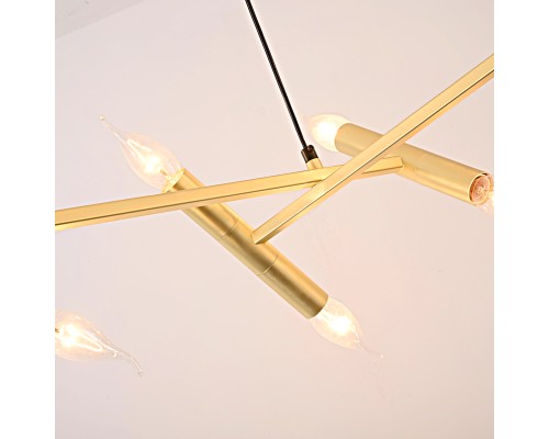 Подвесная люстра JONATHAN BROWNING Le Pentagone Chandelier 20 Light ImperiumLoft