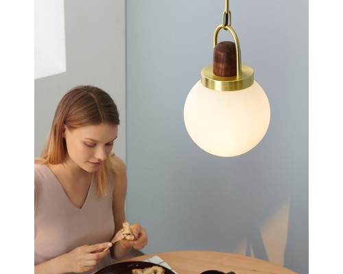 Подвесной светильник Arc Globe Шар D30 ImperiumLoft