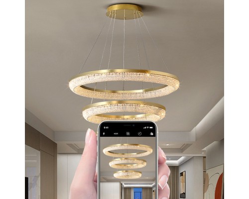 Подвесная люстра CARMEN D45+60+80 ImperiumLoft