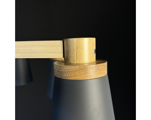 Потолочная люстра PROP 3 Grey ImperiumLoft