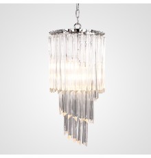 Подвесная люстра Odeon Chandelier Glass Clear ImperiumLoft