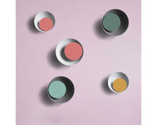 Бра TWIRL SUNSET D32 White/Green ImperiumLoft