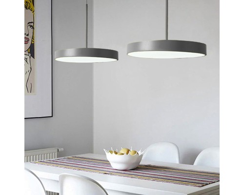 Подвесной светильник TURNA ONE D40 Gray by ImperiumLoft