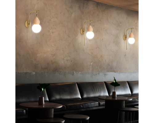 Настенный светильник FABRON WALL Brass ImperiumLoft