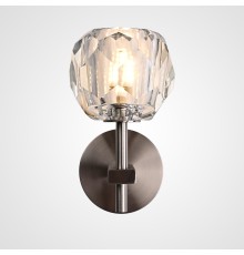 Бра Boule de Cristal Single Sconce Никель ImperiumLoft