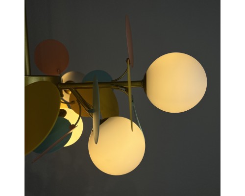 Люстра на штанге Light of MATISSE 8 ImperiumLoft