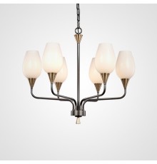 Подвесная люстра VIOLA MILK 6 ImperiumLoft