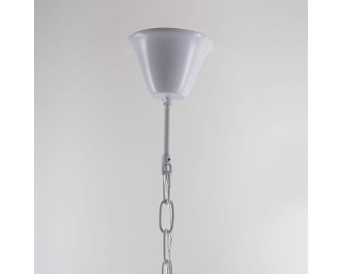 Подвесная люстра RH Anselme White Wood Weathered Chandelier