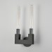Бра CANELLE wall lamp DOUBLE Sconces Black ImperiumLoft
