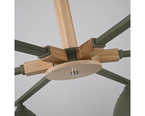 Потолочная люстра NOA 6 Olive