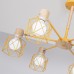 Потолочная люстра CORF B3 Yellow 6 lamps ImperiumLoft