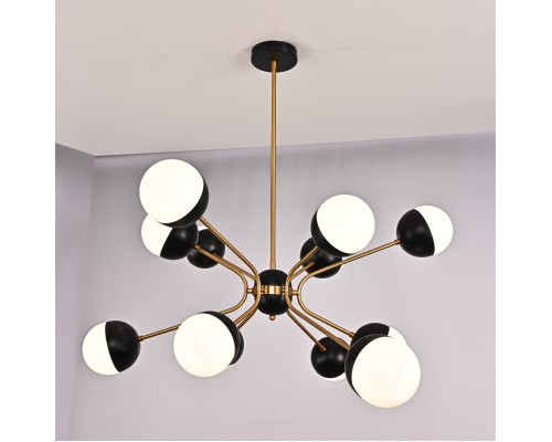 Люстра на штанге Rewire Custom Orb Chandelier in 1950