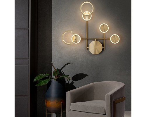 Настенный светильник ZINGY B Black ImperiumLoft