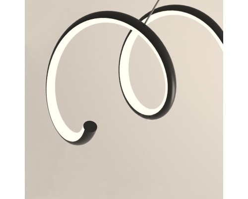 Подвесной светильник DAMARIS L70 Black Трехцветный свет ImperiumLoft