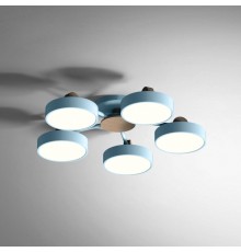 Потолочная люстра MOVE 5 Blue ImperiumLoft