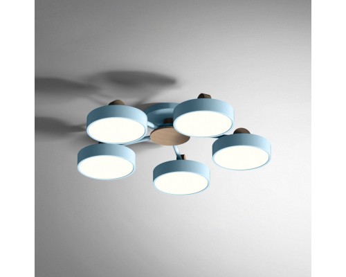 Потолочная люстра MOVE 5 Blue