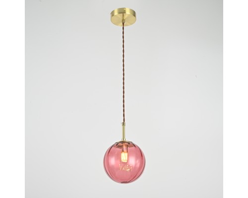 Подвесной светильник ASKA D200 purple ImperiumLoft