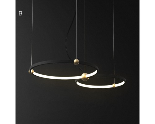 Подвесной кольцевой светильник PLANETARY D50+40 ImperiumLoft