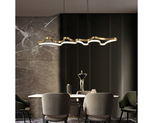 Подвесной светильник OVERTON Brass ImperiumLoft