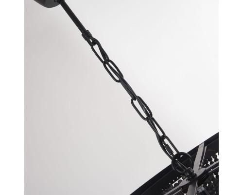 Подвесная люстра Amelia Wood Bead Chandelier ImperiumLoft