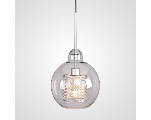 Подвесной светильник CATCH F pear silver D25