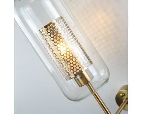 Настенный светильник CATCH WALL cylinder L67 brass ImperiumLoft