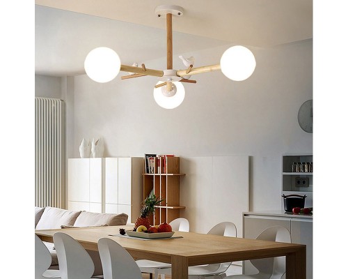 Люстра на штанге FINCH 3 ImperiumLoft